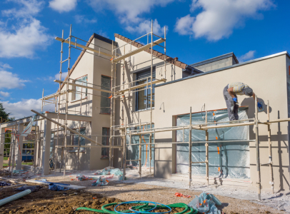 ravalement de façade de batiments neufs à Ambillou près de Tours en Indre-et-Loire 37